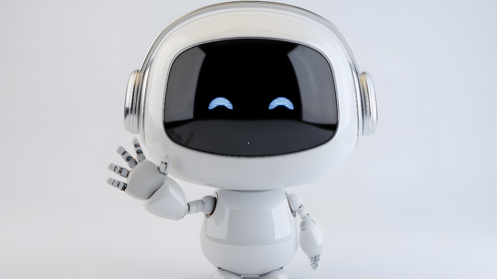 Cute Robot Waving