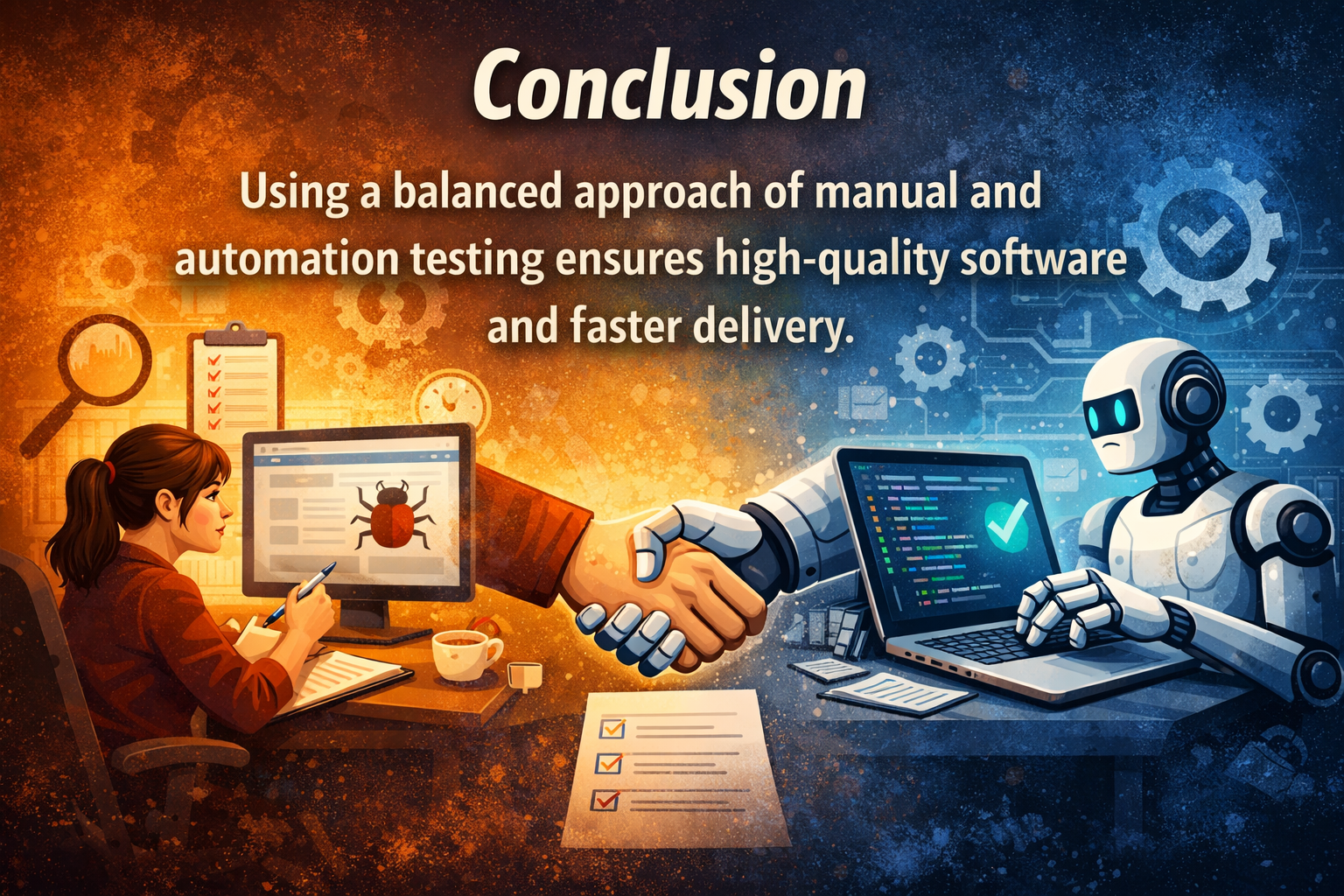 Conclusion: Manual vs Automation Testing