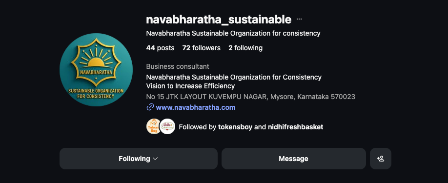 Navabharatha Sustainable Organisation preview